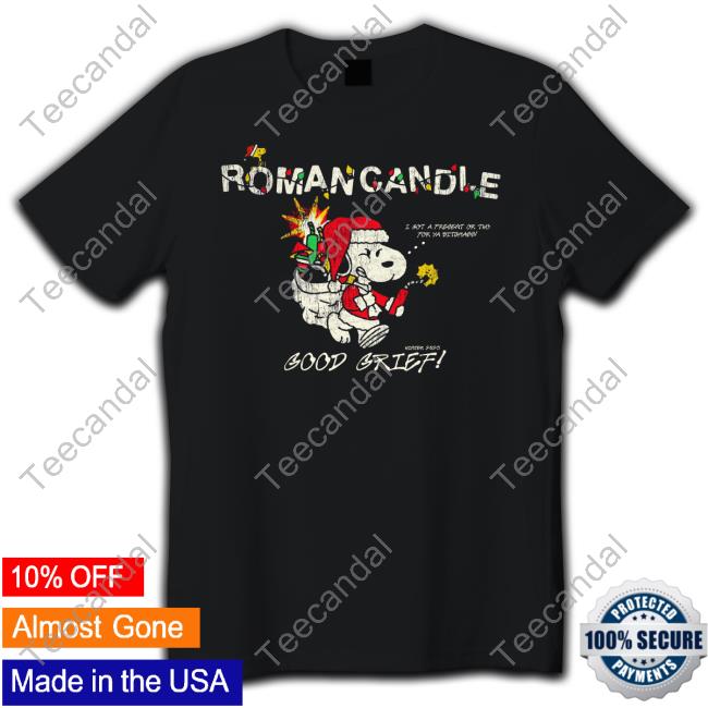Roman Candle Xmas Good Grief Tee Shirts