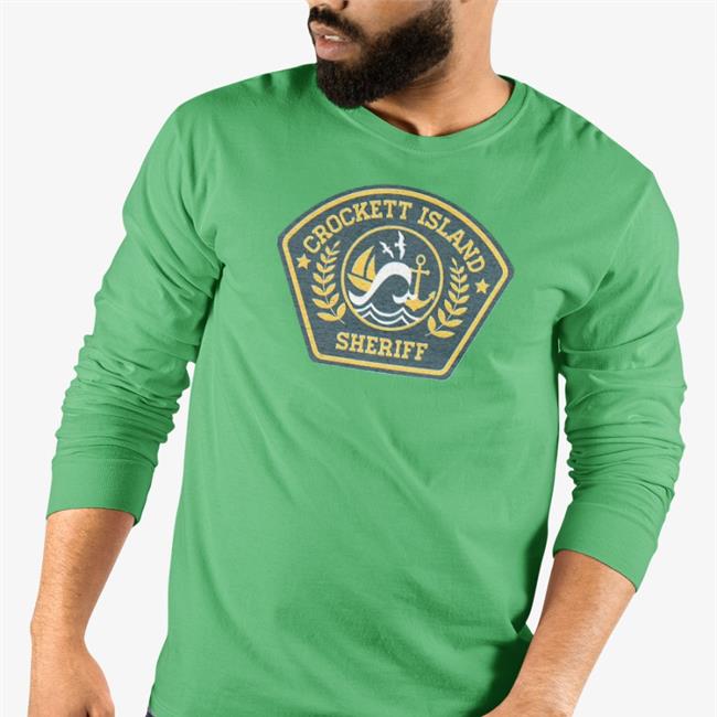 Cottonbureau Crockett Island Sheriff Shirt
