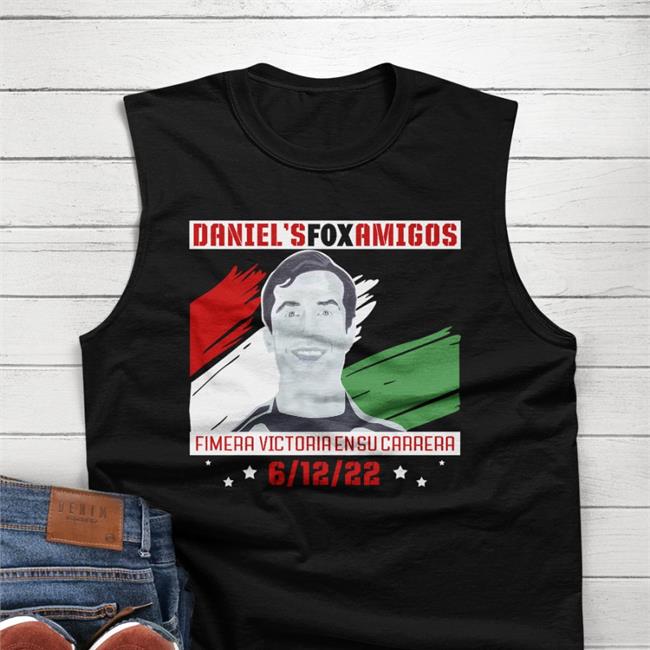 Daniel's Fox Amigos Fimera Victoria Ensu Carrera Tee Shirt Michael Waltrip