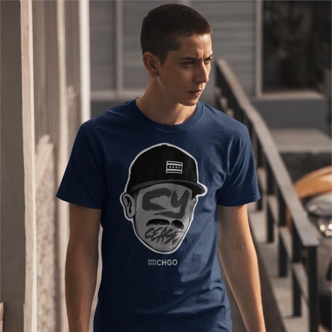 Cy Cease T Shirt CHGO Sports Grey