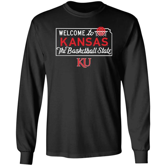Basketball State Tee Welcome To Kansas The Baseball State Shirt Charlie Hustle Store Basketball State Tee Welcome To Kansas The Baseball State Shirt Charlie Hustle Store