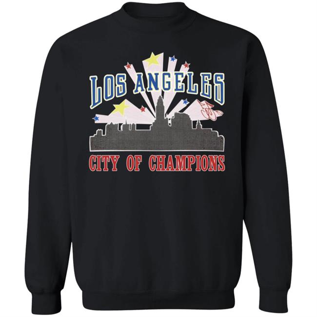 Cherry Los Angeles The City Of Champions Sweatshirt Cherry LA Merch