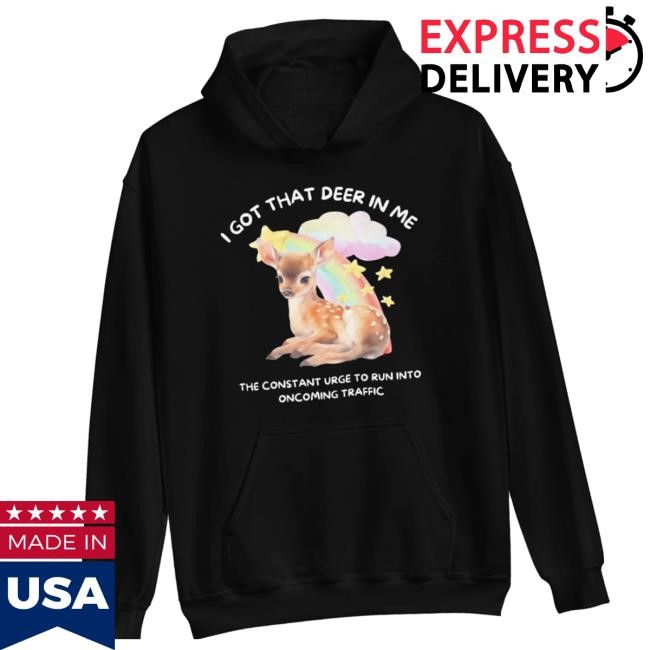 Official Double Cross Clothing Co Merch Store I Got That Deer In Me Crewneck Sweatshirt