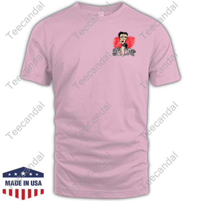 Humonz Shop Betty Boop Hoodied Sweatshirt Humonz Merch Betty Boop Sweater