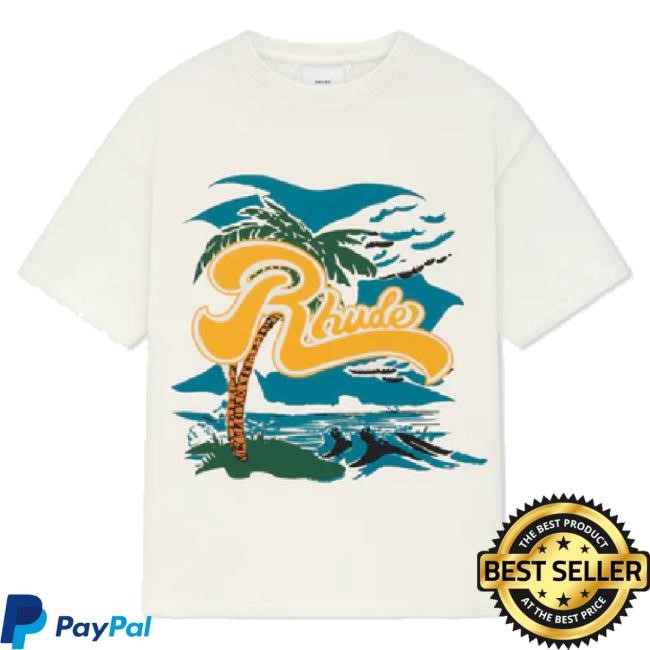 Trending Rhude Regatta Palm Tee Shirt Rh-Ude Shop Merch Store