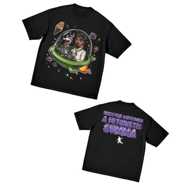 Metro Boomin Merch Store Shop Airbrush T Shirt