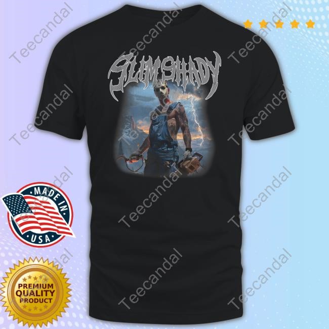 Eminem Chainsaw Slim Shady T Shirt