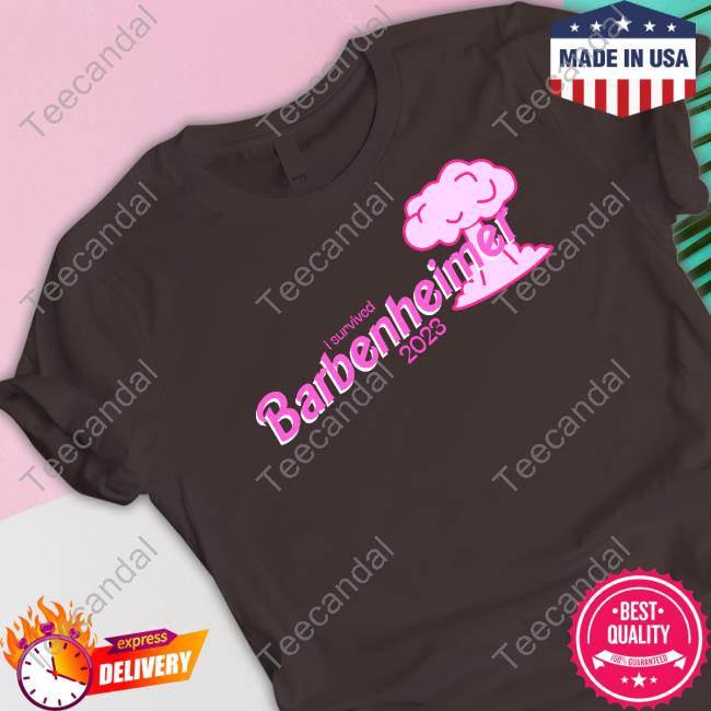 I Survived Barbenheimer 2023 T-Shirt I Survived Barbenheimer 2023 Tank Top