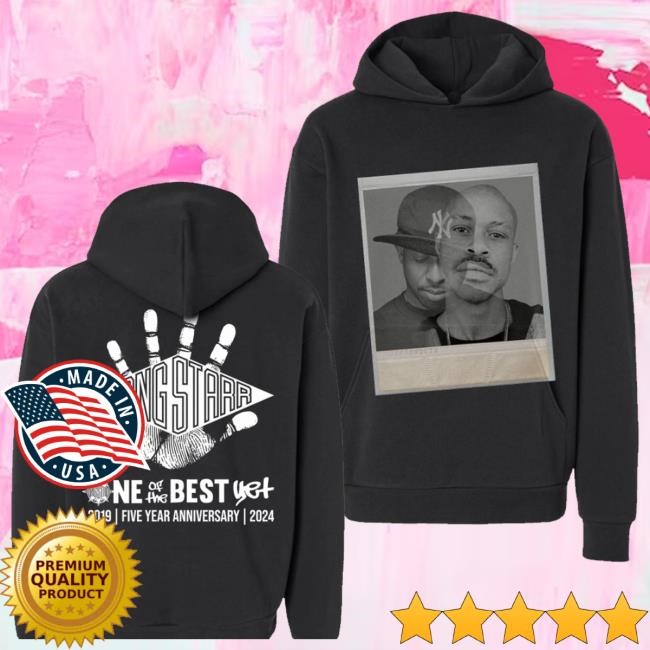 Official Gang Starr Merch Ooty Fifth Anniversary Hoodie #1 - Limited Edition Presale Shirt