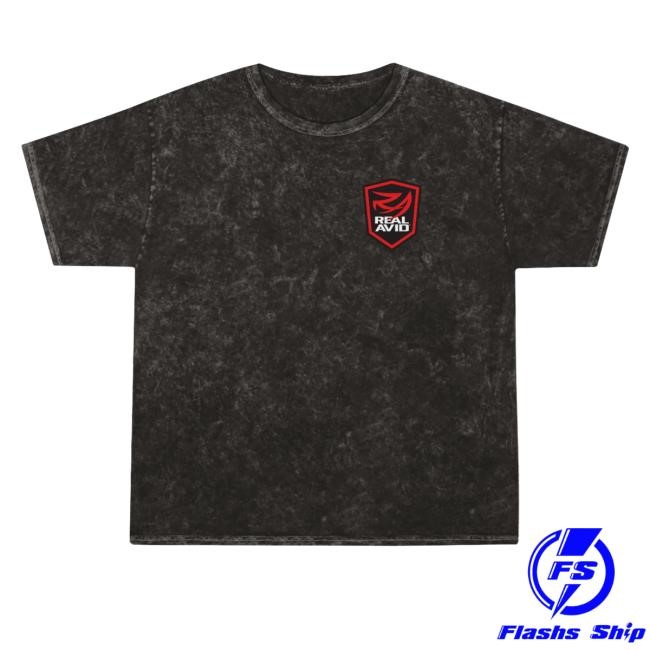 Real Avid Merch Store Shop Ar Guard Hog - Unisex Mineral Wash Long Sleeve T Shirt