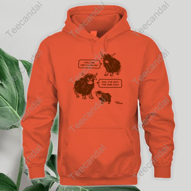 Wee Calf Tee Being Scottish Merch