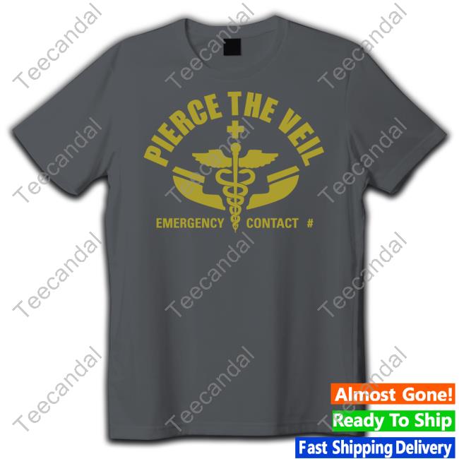 Ptvmerch Emergency Contact T Shirt Pierce The Veil