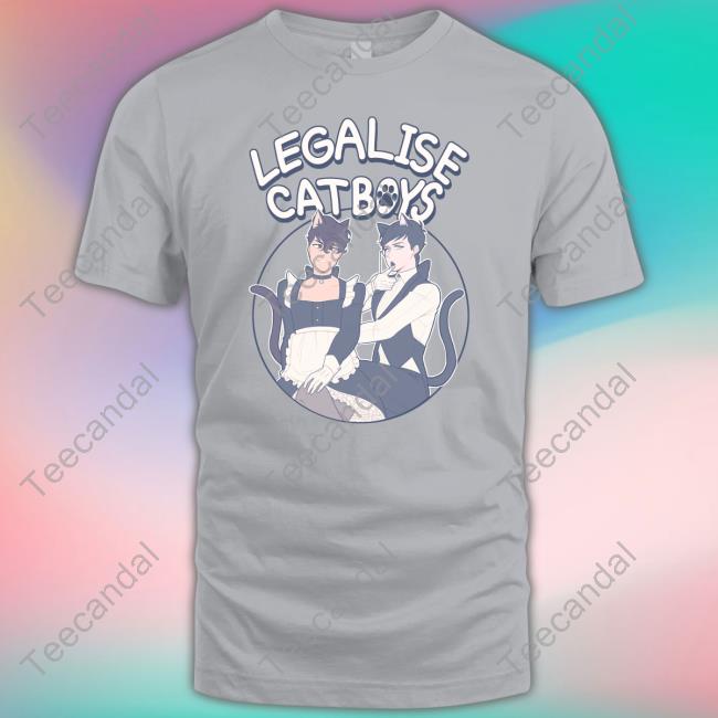 Danandphilshop Legalise Catboys Long Sleeve Tee Shirt
