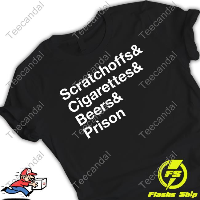 Trashcan Paul Scratchoff & Cigarettes & Beers & Prison Hoodie