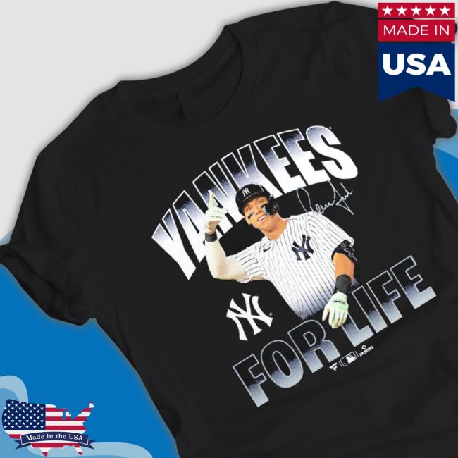 Aaron Judge New York Yankees For Life Signature Sweaters