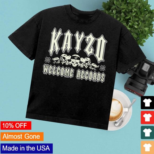 Kayzo Merch Store Shop Kayzo Welcome Records Skulls Unisex Sweatshirt