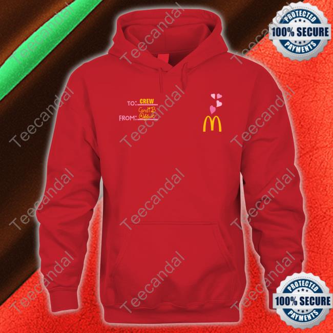 To Crew From Cardi B Offset Mcdonald's Tee Updatesofcardi