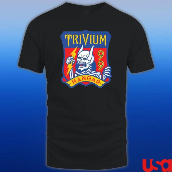 Trivium The Hangar 99 Hooded Sweatshirt Trivium The Hangar 99 Shirt