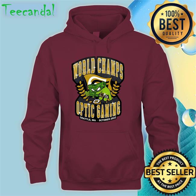 Optic Gaming Merch World Champs Optic Gaming Seattle, Wa October 2022 Shirt Hcs World Champions Tees Optic Hecz