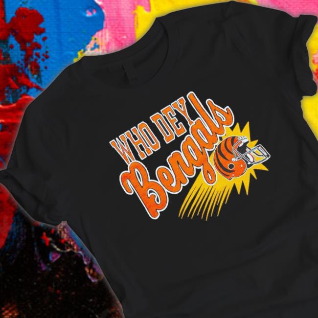 Cincinnati Bengals Who Dey T-shirt