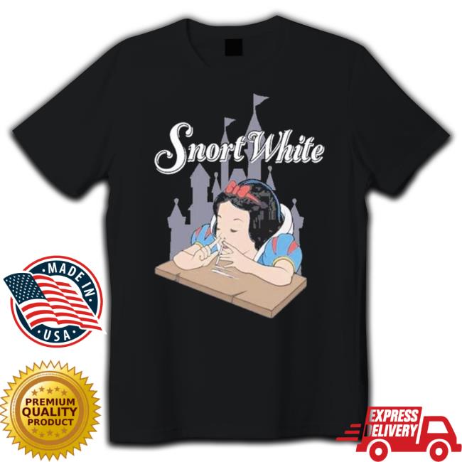 Unethical Threads Snort White Shirt