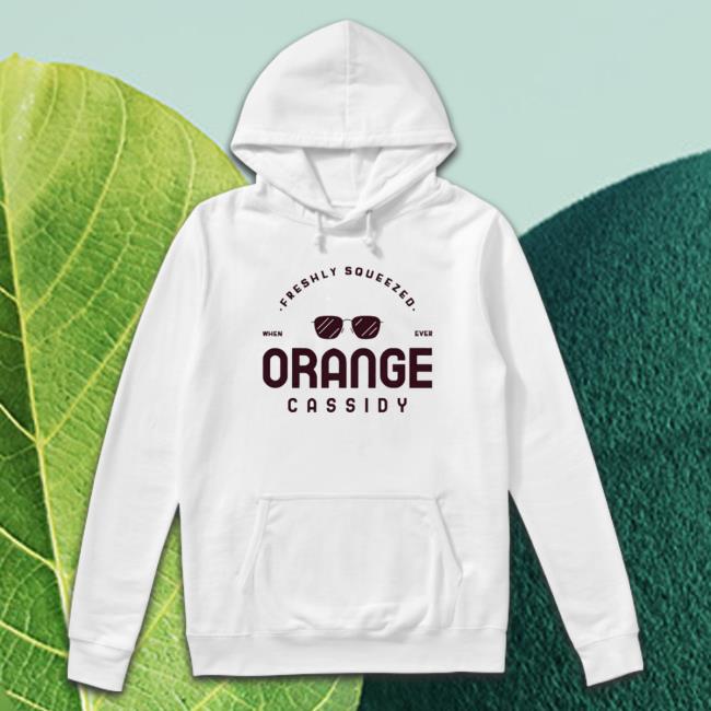 Aew Orange Cassidy Freshly Squeezed Crewneck Sweatshirt