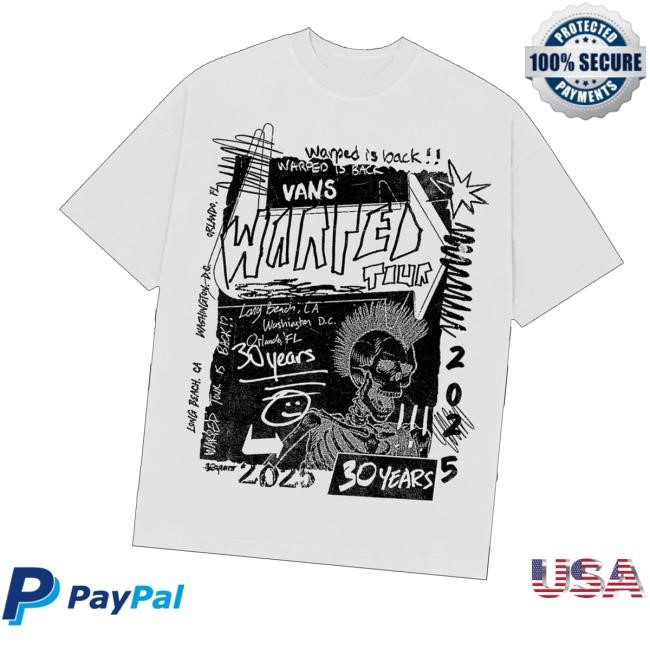 Vanswarpedtour Merch Warped Is Back Hoodie