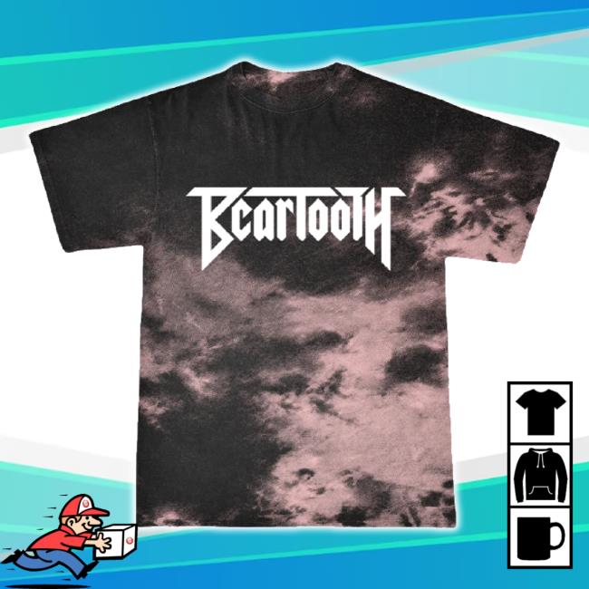 Official Merchfan Merch Store Beartooth | Logo Tie Dye Hoodie Sweatshirt Merchfan Shop