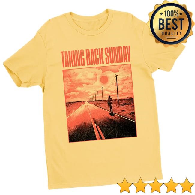 Taking Back Sunday Store Taking Back Sunday Hitchhiker Tee Shirt