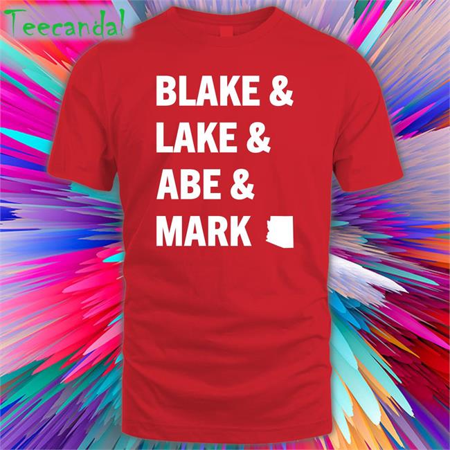 Blake Lake Abe Mark Tee Shirt