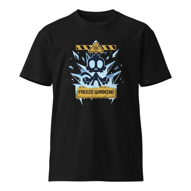 Ninja Kiwi Merch Freeze Warning Premium Sweatshirt