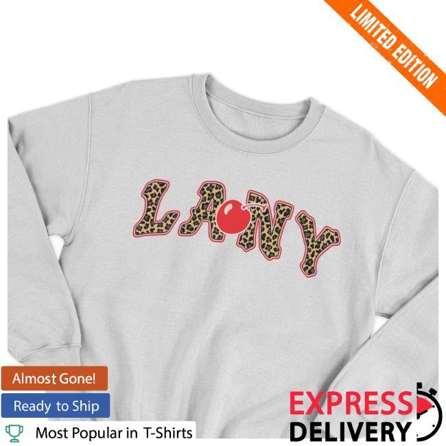 Lany Merch Store Leopard Lany Shirts