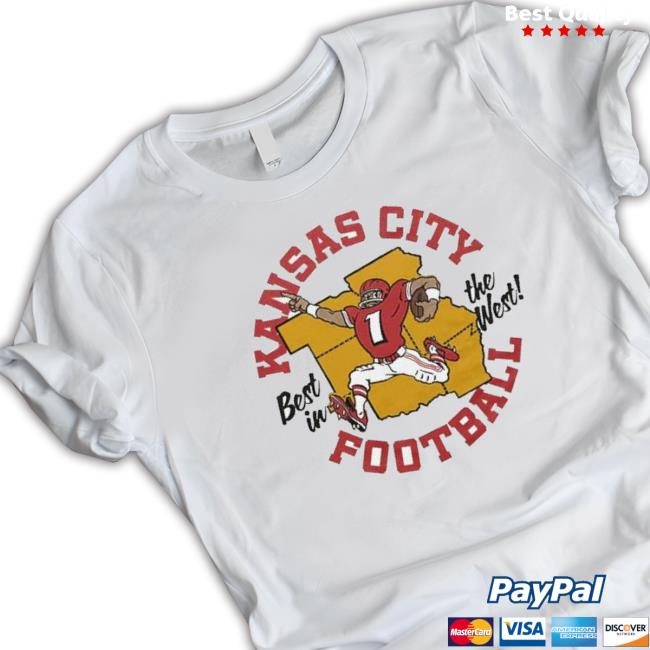 Best In The West Kansas City Football shirt