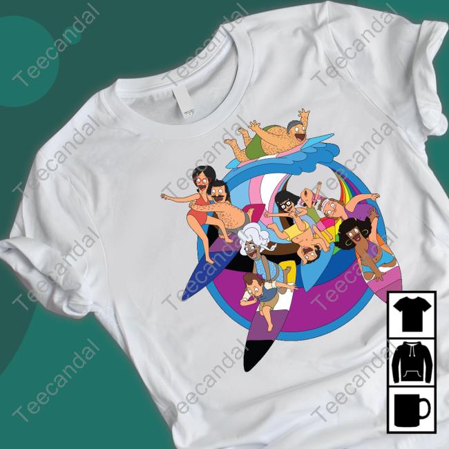 Bobsburgersfox 2023 Bob's Burgers Pride Our Wave Shirt