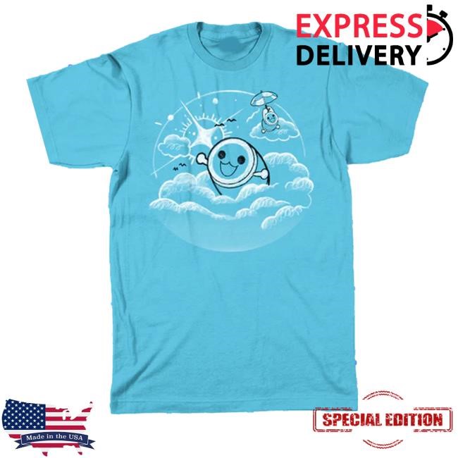 Theyetee Merch Store Shop Emerging From The Clouds By Taiko No Tatsujin T-Shirt