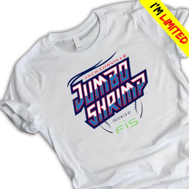 Jacksonville Jumbo Shrimp Presented By Fis Logo Hooded Sweatshirt