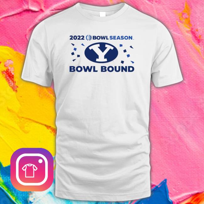 Byu Cougars Football 2022 Bowl Season Bowl Bound Logo Sweaters Byu Cougars Football 2022 Bowl Season Bowl Bound Logo Tee Shirt