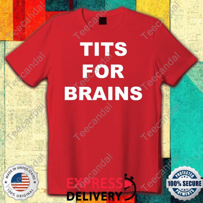 Doomsday Bimbo Wearing Tits For Brain Tee Shirt Ogbff Store Doomsday Bimbo Wearing Tits For Brain Tees
