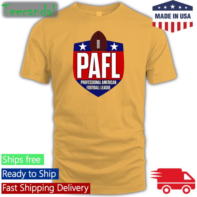Patmcafeeshow Pafl Professional American Football League T Shirts