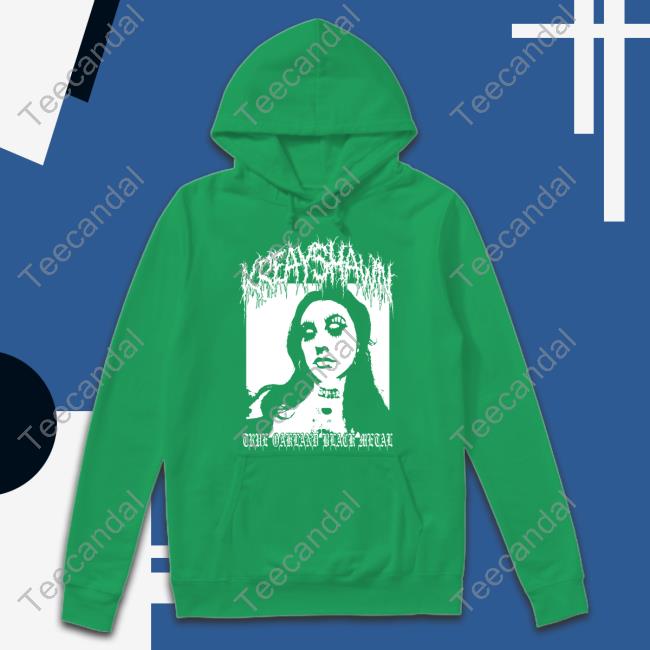 Kreayshawn Tobm T Shirts Kreayshawn True Oakland Black Metal T Shirts