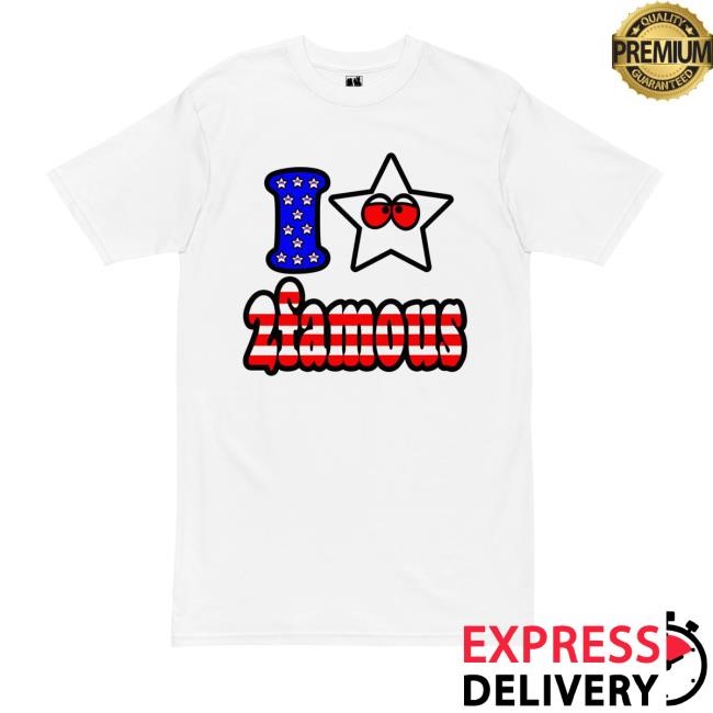 I Star 2Famous Usa Tee Shirt 2Famous Shop Merch