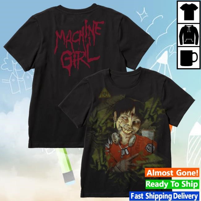 Machin3gir1 Merch Machine Girl Mg Ultra Kid Hoodie