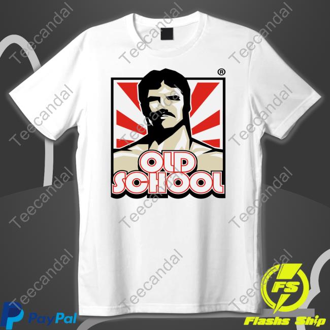 Joey Swoll Wearing Old School Labs Vintage Tri-Blend T Shirt
