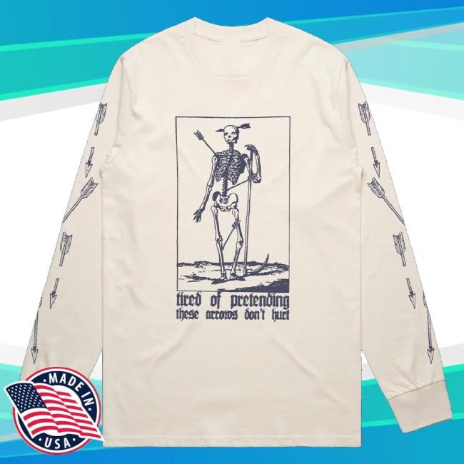 Official Frank Turner Merch Undefeated Tired Of Pretending T-Shirt