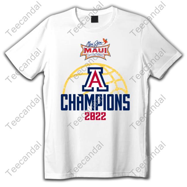 Arizona Wildcats Maui Hoops Championship Game 2022 Shirt