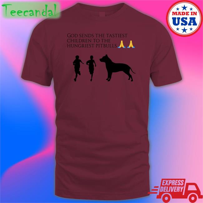 God Sends The Tastiest Children To The Hungriest Pitbulls Long Sleeve T Shirt Wild Tiktok Screenshots