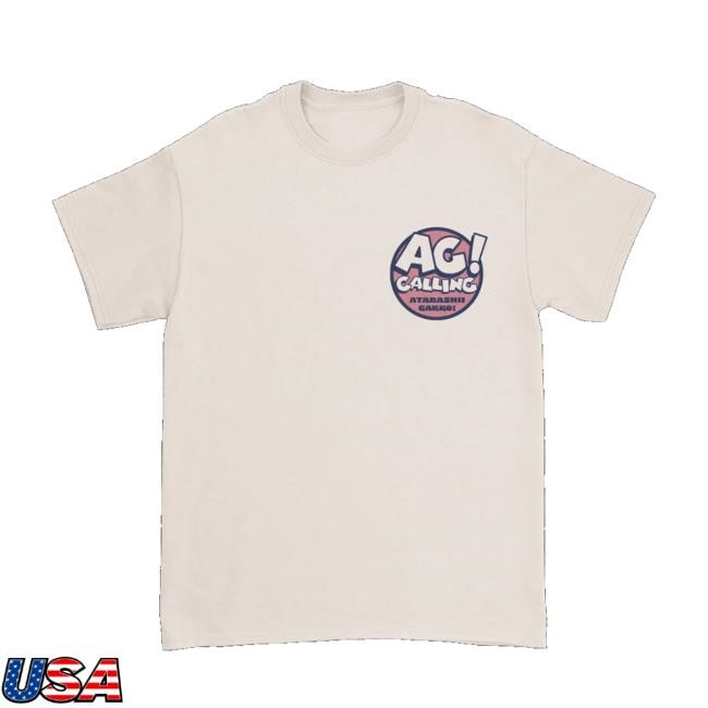 Atarashii Gakko Store Ag Calling Pop Art 2024 Tour Funny Shirt