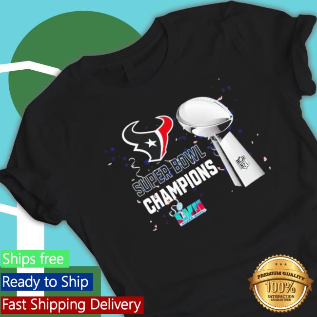 Houston Texans Super Bowl Lvii 2023 Champions Hooded Sweatshirt