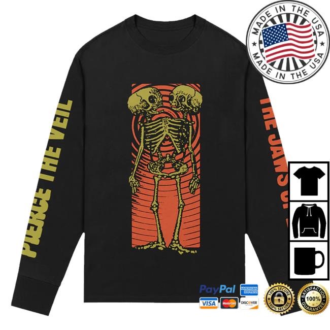 Pierce The Veil Shop Official Merch Skeleton Lovers Sweater