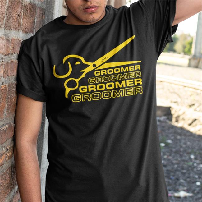 Pet Dog Goodshirts Groomer Groomer Groomer Shirt
